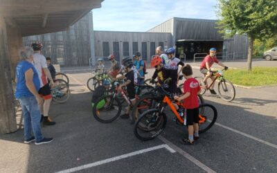 Rencontre inter-écoles cyclos à COUFOULEUX (81)